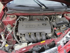 2007 TOYOTA COROLLA S PEARL RED 1.8L AT Z15049